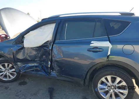 2014 Toyota Rav4 Limited из США, поврежденный, VIN 2T3YFREV6EW124271